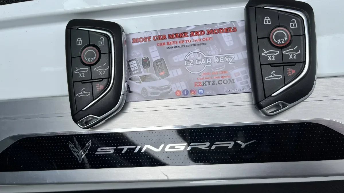 Emergency 2024 Chevrolet Corvette car key service in Spring Valley CA