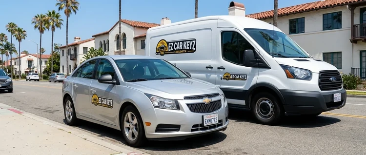 Chevrolet Cruze mobile car key service by EZ Car Keyz in San Diego County
