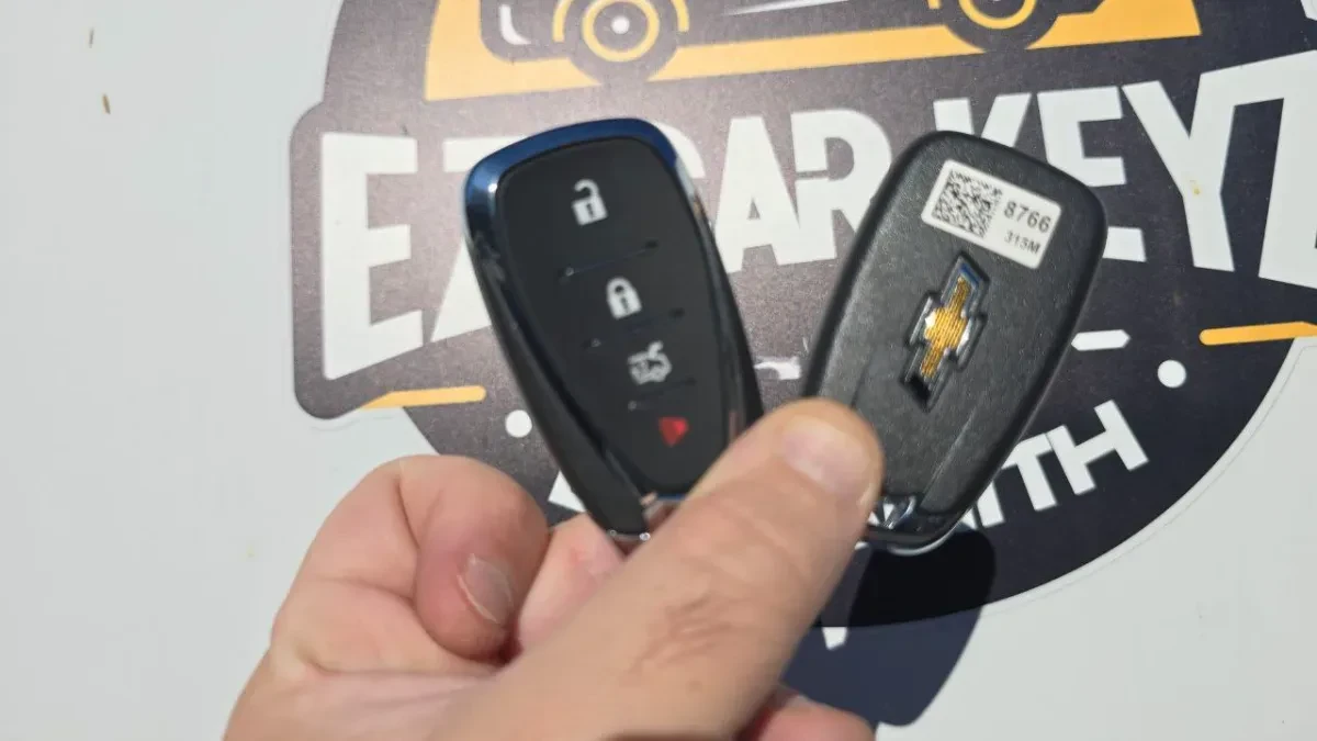 2015 Chevrolet Equinox key made with no spare by EZ Car Keyz Lemon Grove CA