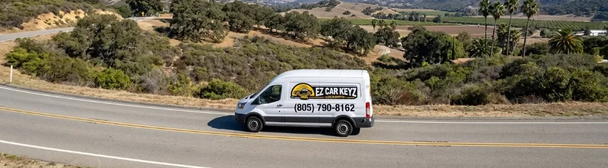 EZ Car Keyz mobile locksmith van