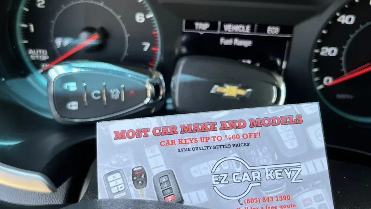 Same-day 2012 Chevrolet Impala key replacement in Escondido CA