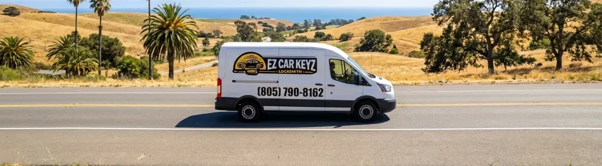 EZ Car Keyz mobile locksmith van
