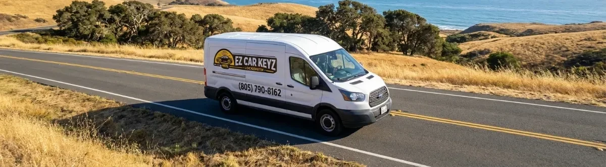EZ Car Keyz mobile locksmith van