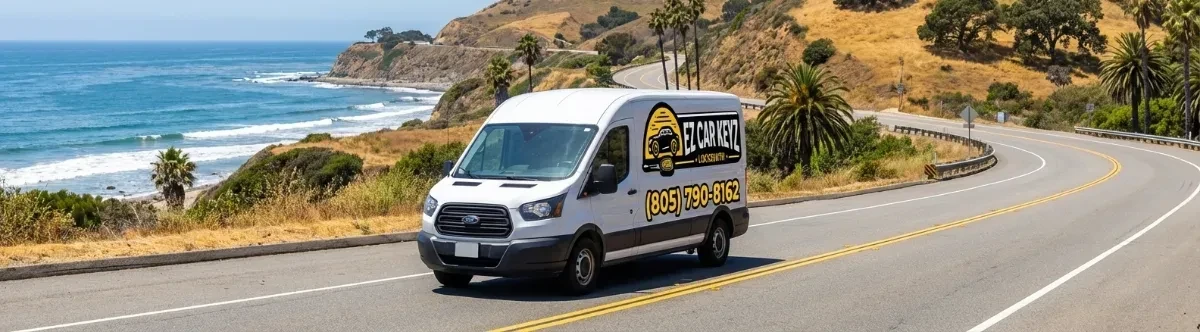 EZ Car Keyz mobile locksmith van