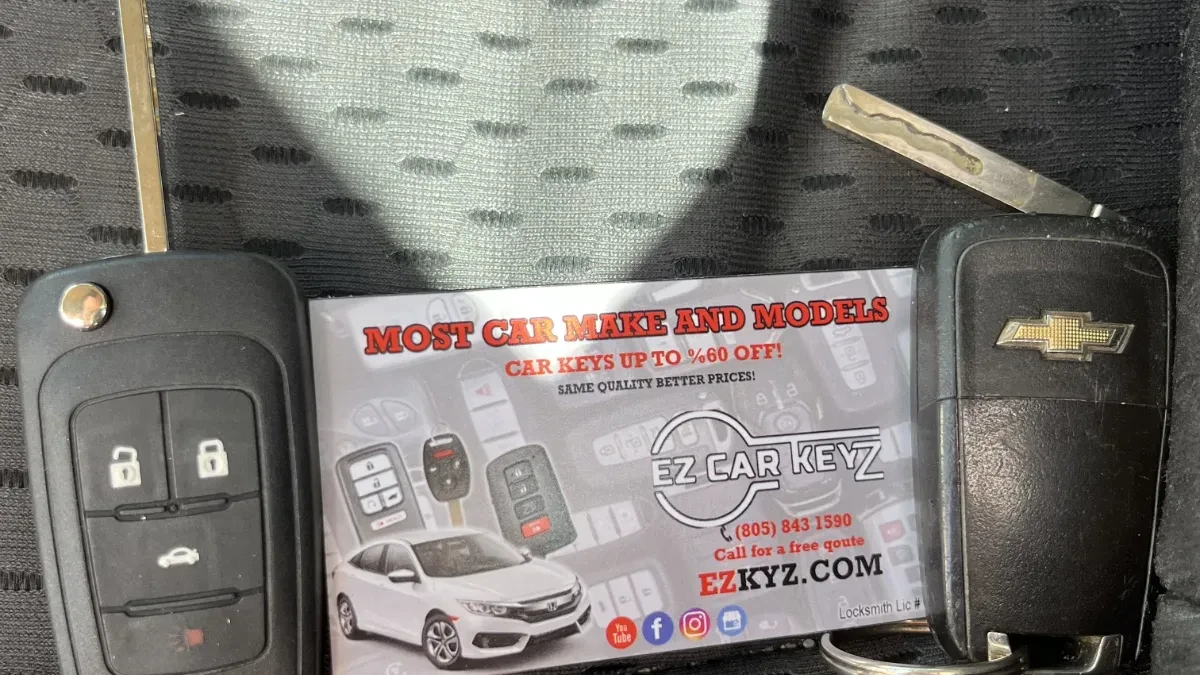 2002 Chevrolet Monte Carlo key replacement at half the dealer price in Coronado CA