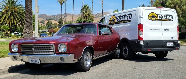 Chevrolet Monte Carlo mobile car key service by EZ Car Keyz in San Diego County