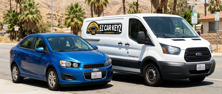 Chevrolet Sonic mobile car key service by EZ Car Keyz in San Diego County