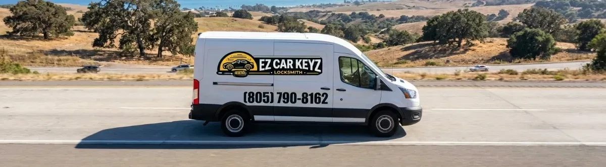 EZ Car Keyz mobile locksmith van
