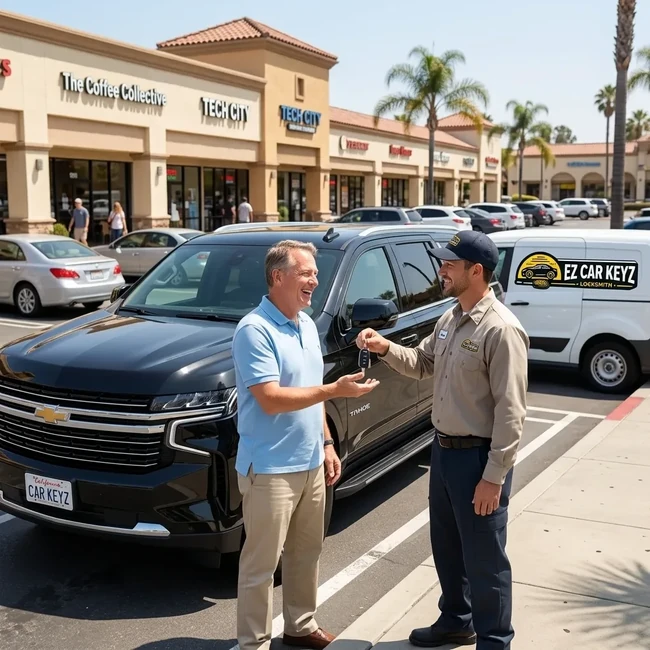 Chevrolet Tahoe key replacement in San Diego County