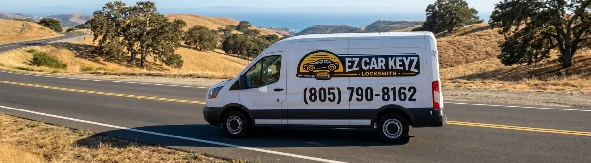 EZ Car Keyz mobile locksmith van
