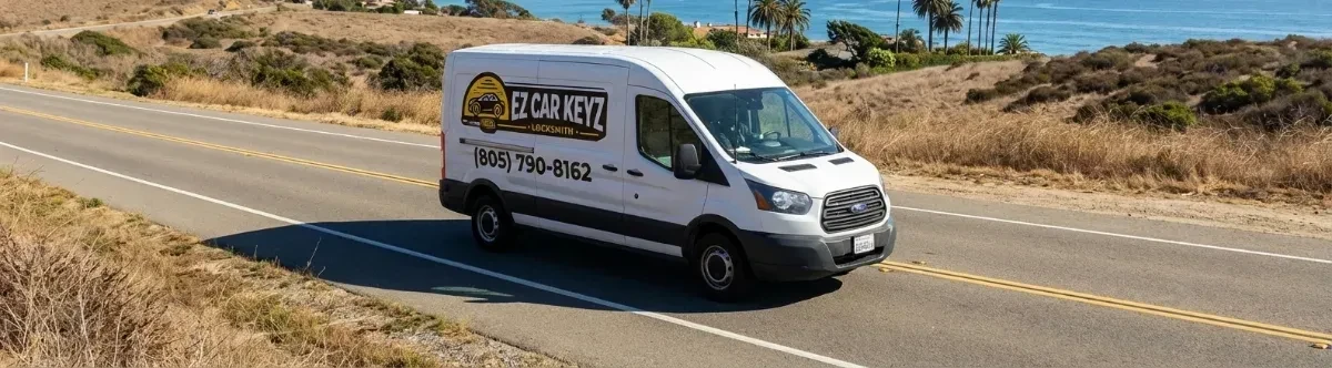 EZ Car Keyz mobile locksmith van