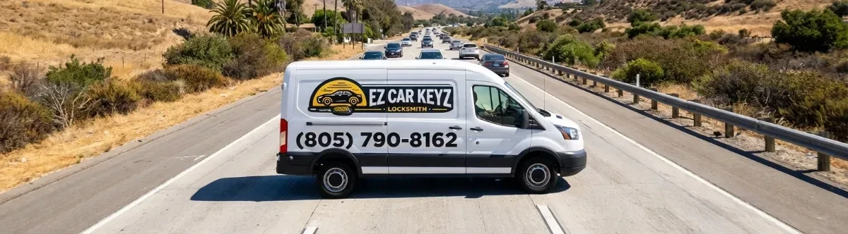 EZ Car Keyz mobile locksmith van