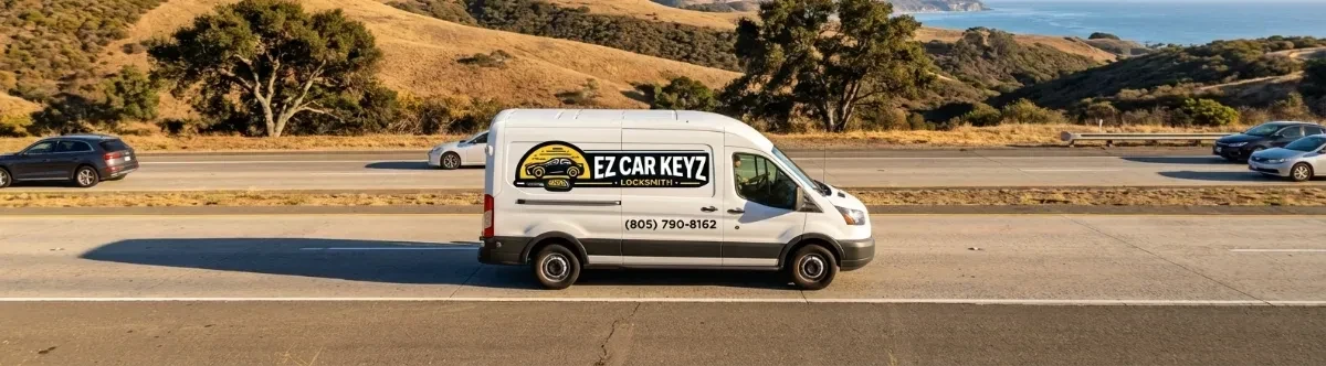 EZ Car Keyz mobile locksmith van