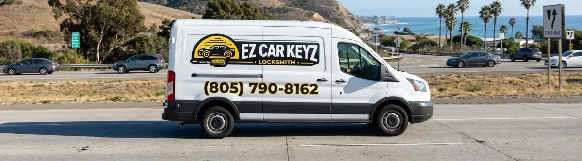 EZ Car Keyz mobile locksmith van