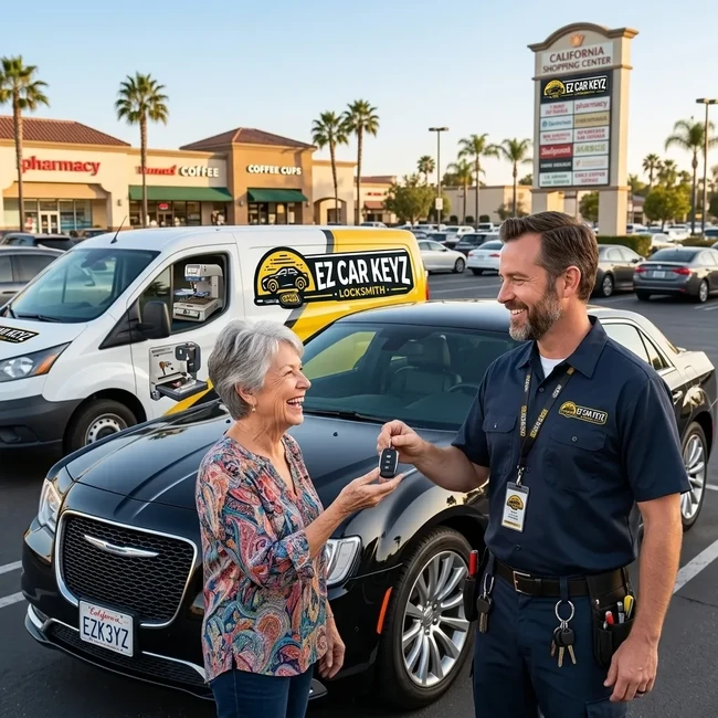 Chrysler 300 key replacement in San Diego County