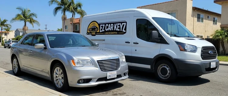 Chrysler 300 mobile car key service by EZ Car Keyz in San Diego County