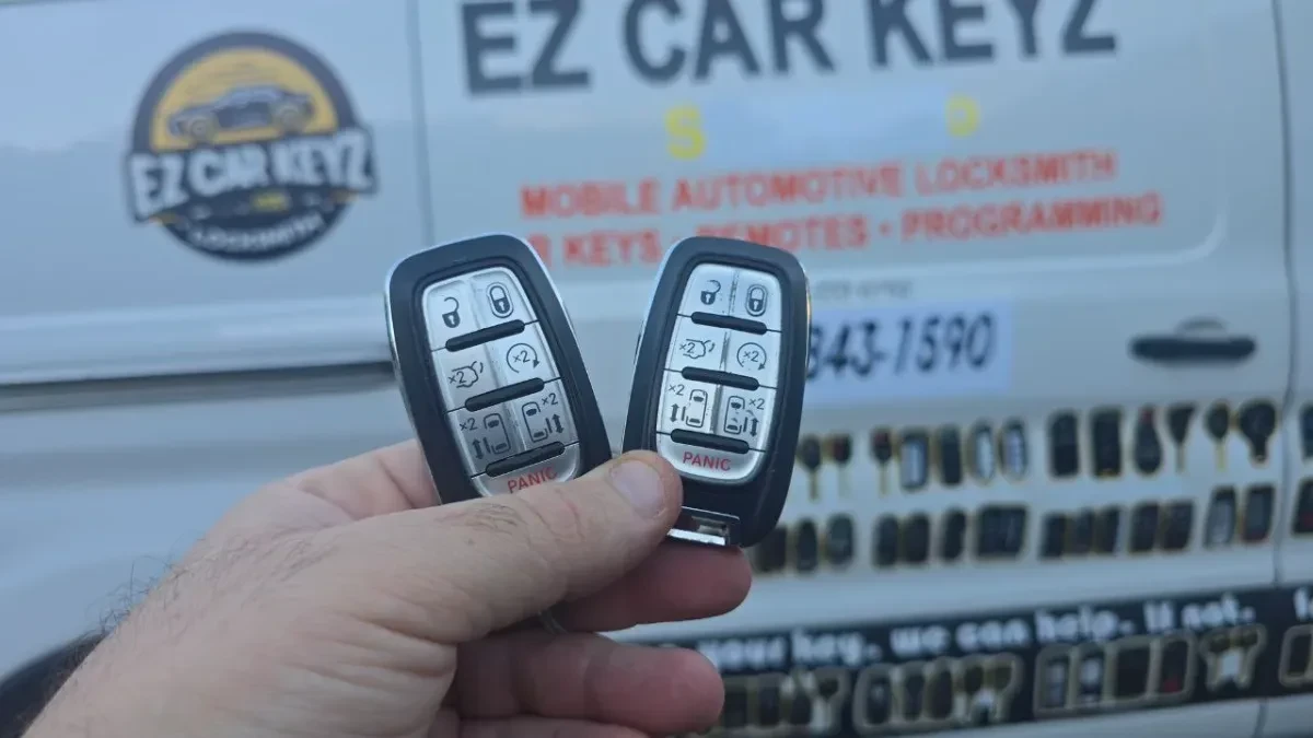 Lost 1995 Chrysler Concorde key replacement by EZ Car Keyz in Ramona CA