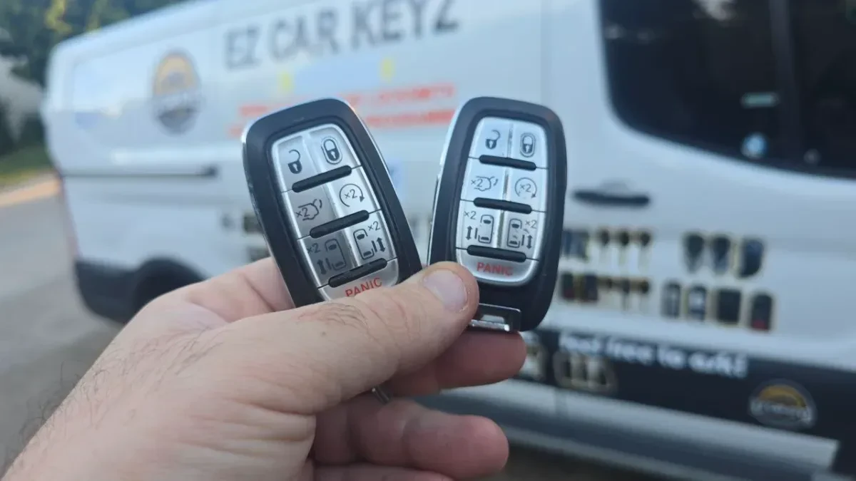 All keys lost service for 1996 Chrysler Concorde by EZ Car Keyz Poway CA