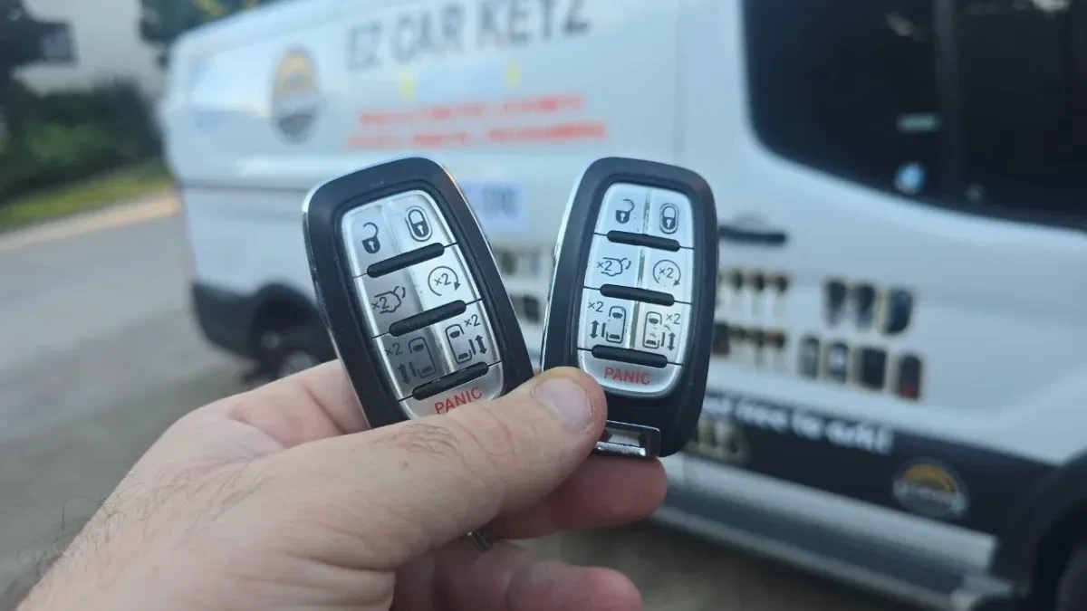 1997 Chrysler Concorde key made with no spare by EZ Car Keyz Otay Mesa CA