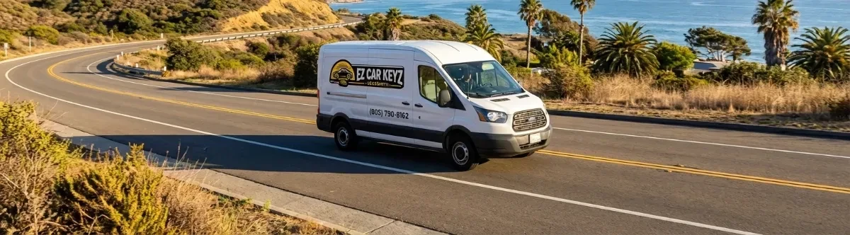 EZ Car Keyz mobile locksmith van