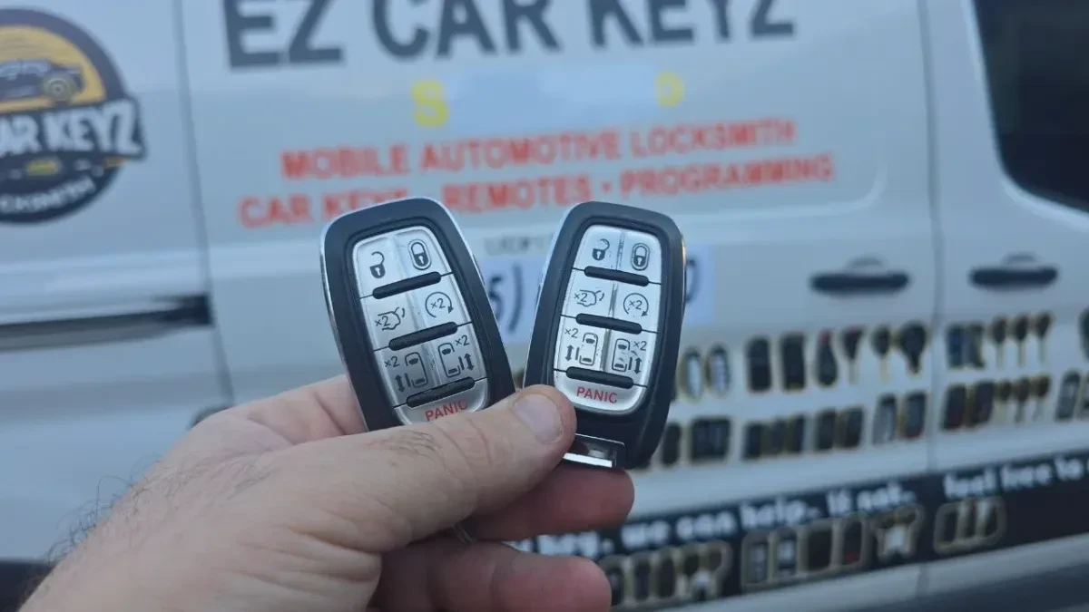 All keys lost service for 2000 Chrysler LHS by EZ Car Keyz Poway CA