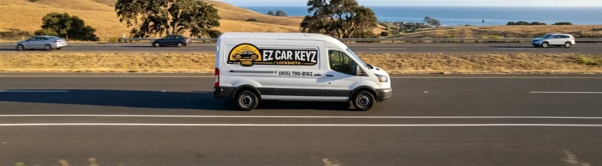 EZ Car Keyz mobile locksmith van