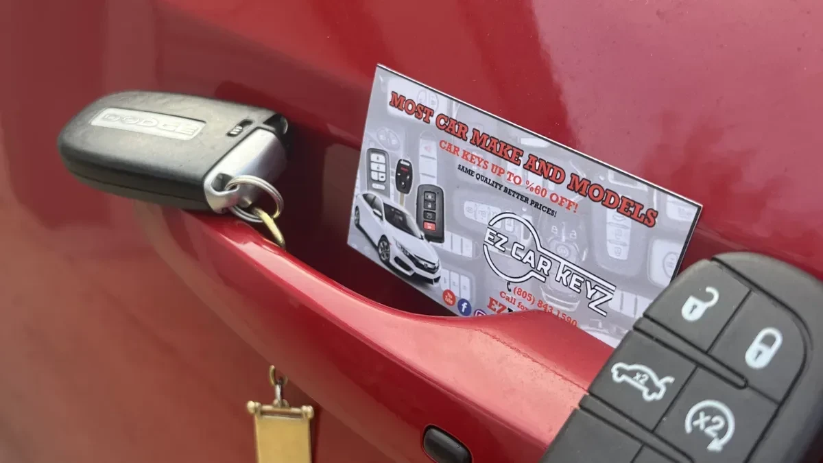 2006 Dodge Charger key made with no spare by EZ Car Keyz San Ysidro CA