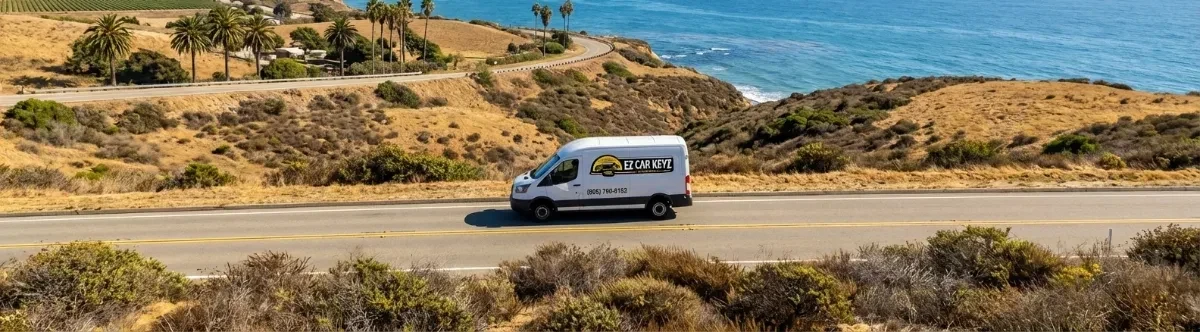 EZ Car Keyz mobile locksmith van