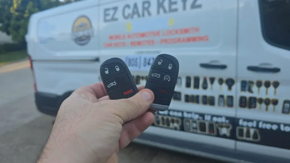 2004 Dodge Durango key made with no spare by EZ Car Keyz Oceanside CA