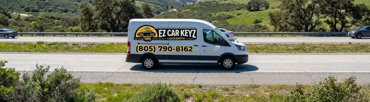 EZ Car Keyz mobile locksmith van