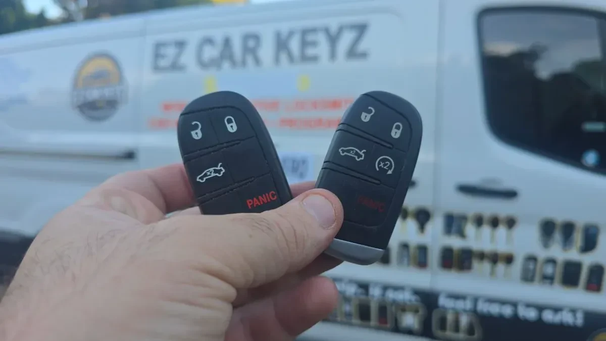 On-site 2010 Dodge Journey car key programming in Rancho Santa Fe CA