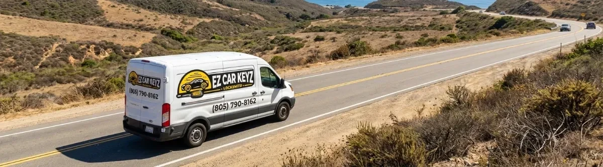 EZ Car Keyz mobile locksmith van