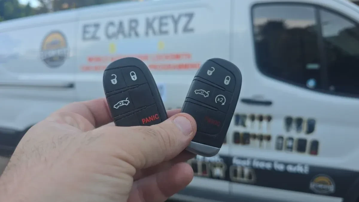 Quick turnaround 2016 Dodge Journey car key by EZ Car Keyz in National City CA