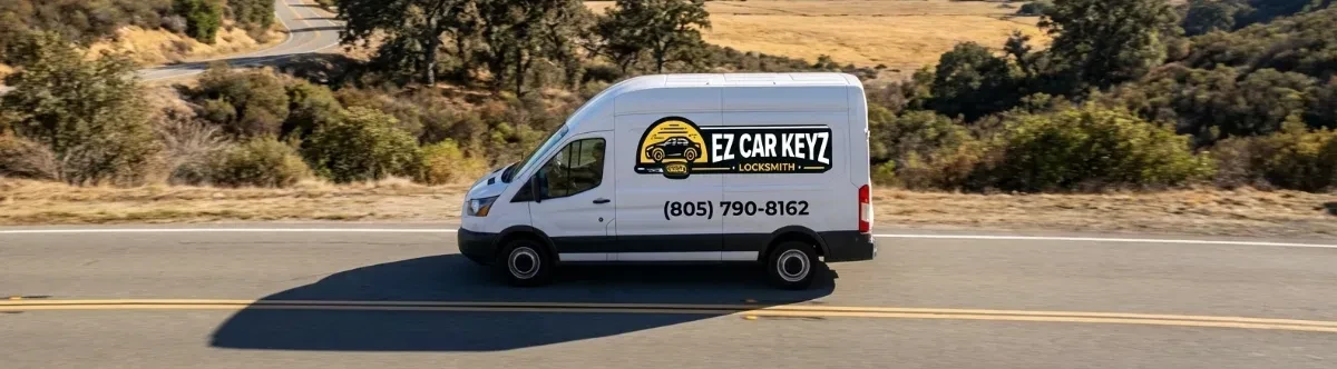 EZ Car Keyz mobile locksmith van