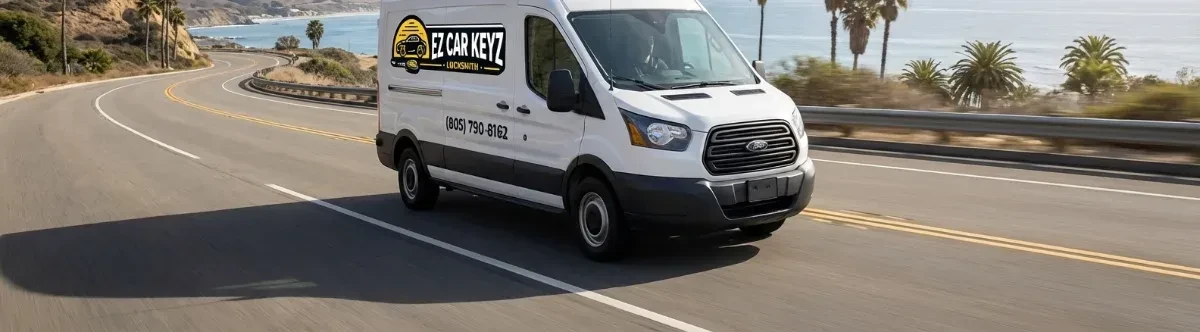 EZ Car Keyz mobile locksmith van