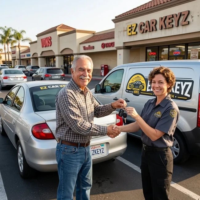 Dodge Neon key replacement in San Diego County