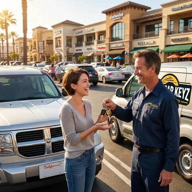 Dodge Nitro key replacement in San Diego County