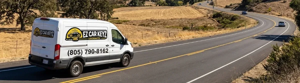 EZ Car Keyz mobile locksmith van