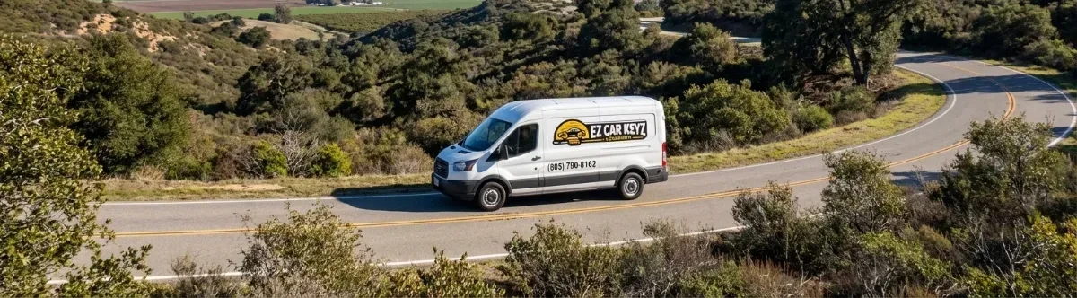 EZ Car Keyz mobile locksmith van