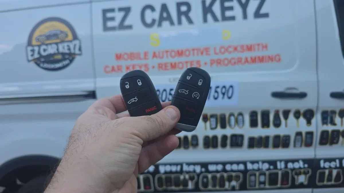 All keys lost service for 2009 Dodge Viper by EZ Car Keyz Spring Valley CA