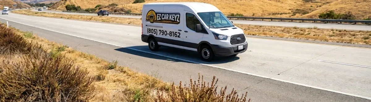 EZ Car Keyz mobile locksmith van