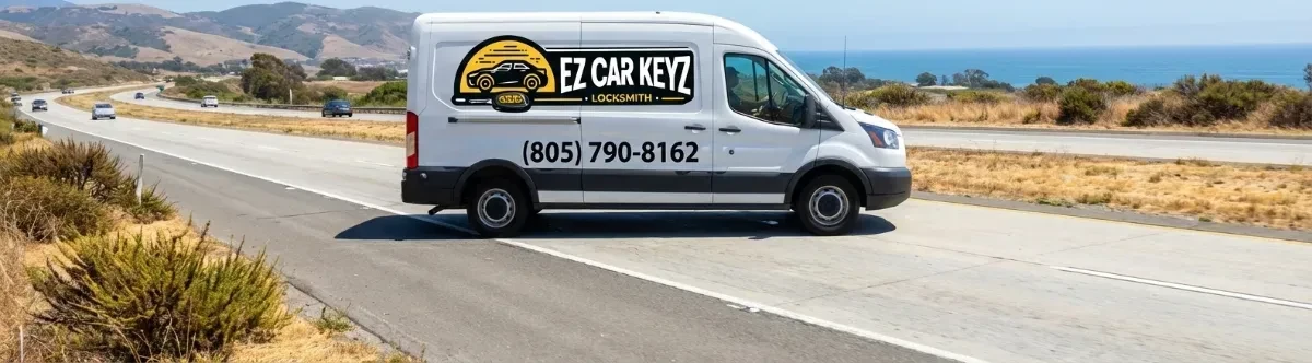 EZ Car Keyz mobile locksmith van