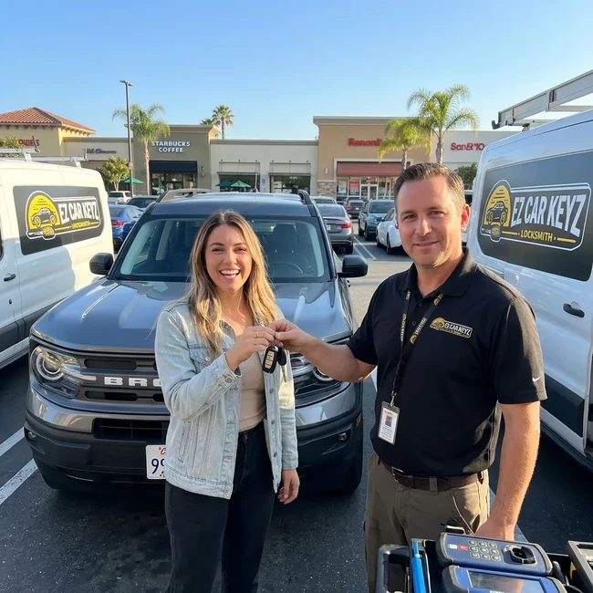 Ford Bronco Sport key replacement in San Diego County