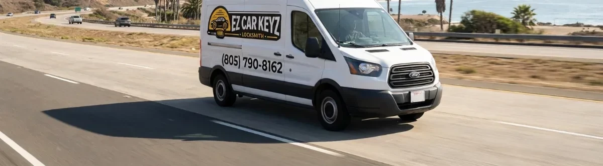 EZ Car Keyz mobile locksmith van