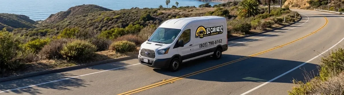 EZ Car Keyz mobile locksmith van