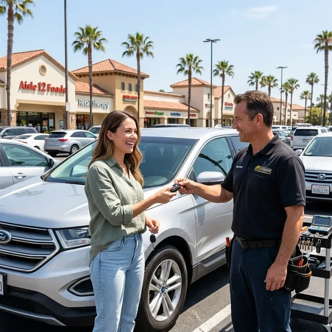 Ford Edge key replacement in San Diego County