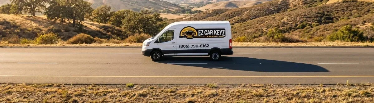 EZ Car Keyz mobile locksmith van