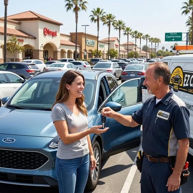 Ford Escape key replacement in San Diego County