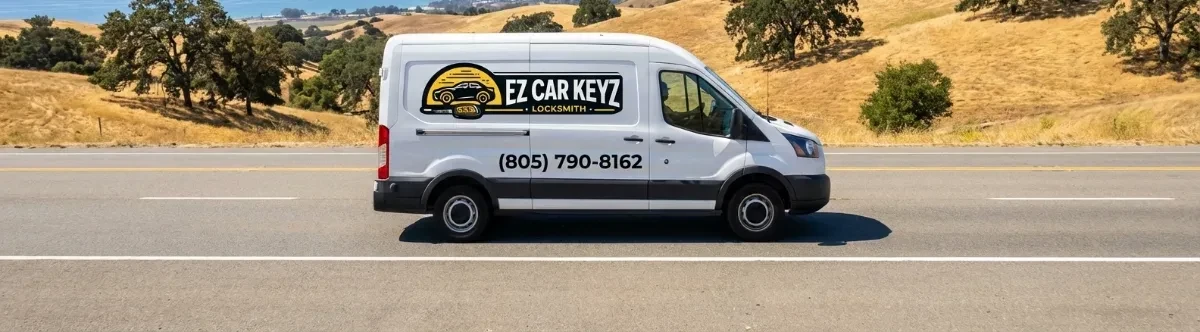 EZ Car Keyz mobile locksmith van