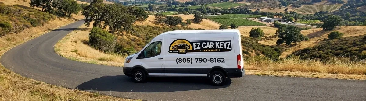 EZ Car Keyz mobile locksmith van